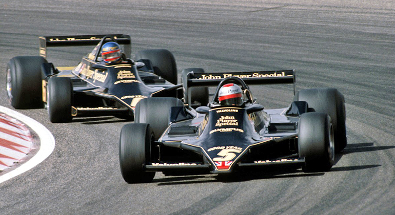Colin Chapman determinou no início do ano que Andretti seria o campeão e assim foi (Arquivo Pessoal)