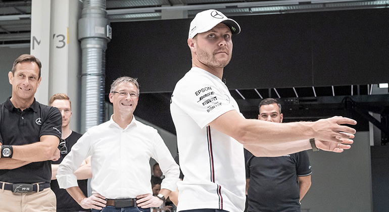 Valtteri Bottas parece ter a chave para definir as principais vagas em aberto para a 2020 (Mercedes)